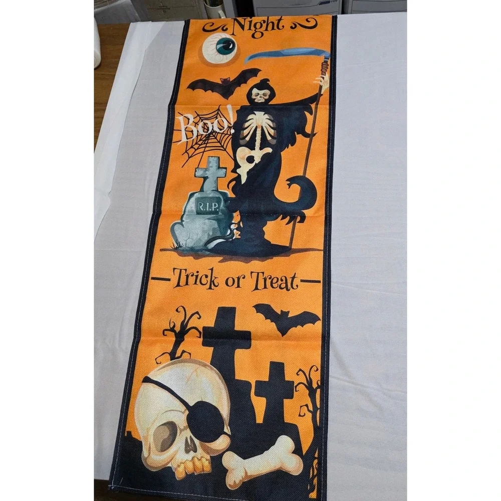 Halloween‎ Table Runner 13 Inches Wide by 6 Feet Long